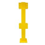 Middenpaal – U - houder balkmontage – Gegalvaniseerd - Geel, Verzenden
