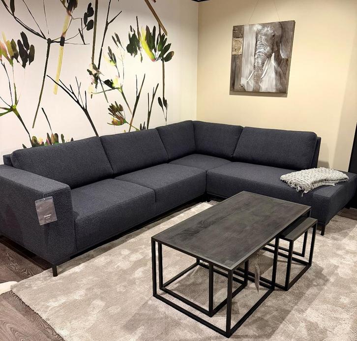 ***SALE*** Hoekbank Fisker Alpine indigo, Huis en Inrichting, Banken | Bankstellen, Verzenden