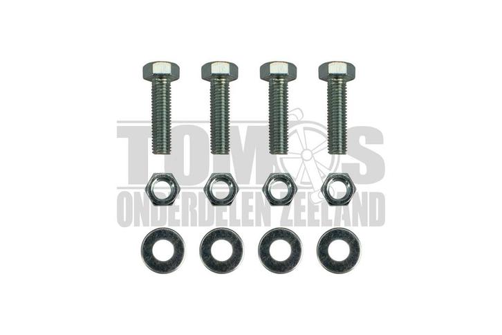 Tomos Achtertandwiel borgplaat bouten en moeren set M7x25, Fietsen en Brommers, Brommeronderdelen | Algemeen, Nieuw, Ophalen of Verzenden