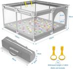 Babybox - Ruim- 125x125 cm – Ademend en Draagbaar voor, Kinderen en Baby's, Verzenden, Nieuw