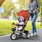 TRUUSK 6-in-1 Kinderdriewieler - Duwstang - Veiligheidsgorde, Verzenden, Nieuw