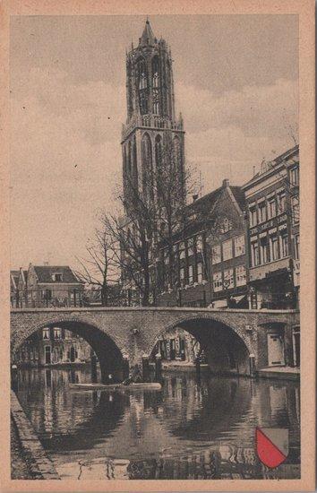 UTRECHT - Oudegracht met Domtoren, Verzamelen, Ansichtkaarten | Nederland, Verzenden