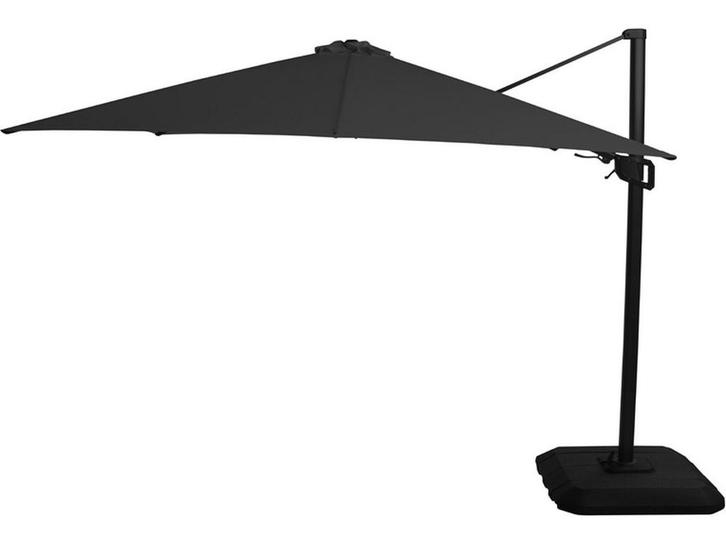 Hartman Shadowflex DL - Zweefparasol 300x300 cm - Kantelbaar, Tuin en Terras, Parasols, Nieuw, Verzenden