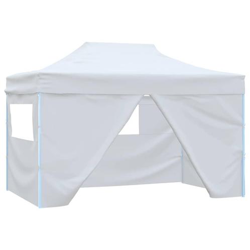 vidaXL Partytent met 4 zijwanden inklapbaar 280x410x315 cm, Tuin en Terras, Partytenten, Partytent, Nieuw, Verzenden