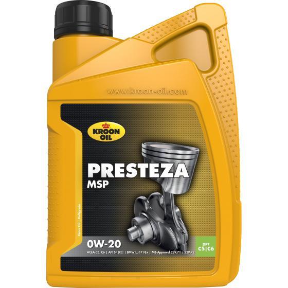 Motorolie Kroon-Oil Presteza MSP 0W20 C5, C6 1L, Auto-onderdelen, Motor en Toebehoren, Verzenden