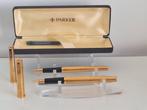 Parker - 85 ACACIA ( stylo à plume, roller), plume or 18 K, Verzamelen, Pennenverzamelingen, Nieuw