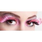Wimpers Flamboyant zwart/roze, Verzenden, Nieuw, Feestartikel