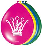 Prinsessia Ballonnen - 8 stuks | Nieuw! | Latex ballonnen, Nieuw, Verzenden
