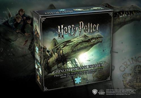 Harry Potter Gringotts Bank Escape Puzzel (1000 stukken), Verzamelen, Harry Potter, Nieuw, Ophalen of Verzenden