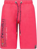 Geographical Norway Zwembroek Qoffroy Fluo Pink, Verzenden, Roze