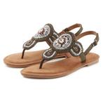 Lascana Teenslippers Sandaal, pantoffel in glitter-look, Verzenden, Nieuw