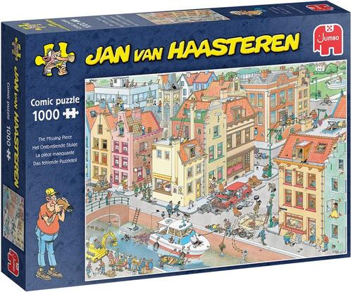 Jan van Haasteren - Het Ontbrekende Stukje Puzzel (1000, Hobby en Vrije tijd, Denksport en Puzzels, Nieuw, Verzenden