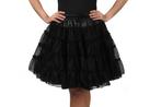 Petticoat luxe Zwart 2-laags, Verzenden, Nieuw