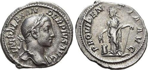 Denar 222-235 n Chr Rom Severus Alexander 222-235 n Chr, Postzegels en Munten, Munten | Europa | Niet-Euromunten, Verzenden