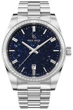 Paul Rich Legacy Aventurine Silver Blue LEG02 horloge, Sieraden, Tassen en Uiterlijk, Horloges | Heren, Overige merken, Staal