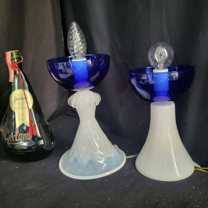 Tafellamp (2) - Muranoglas - Muranoglas, Antiek en Kunst, Curiosa en Brocante