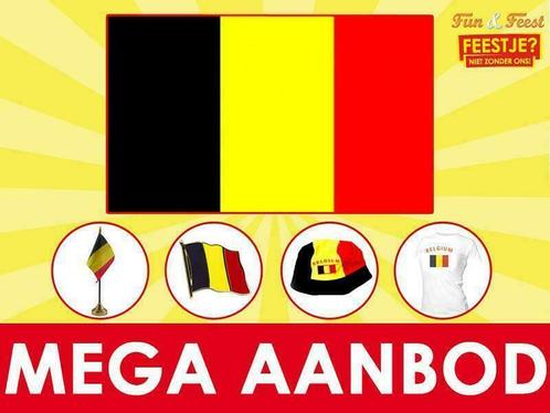 Belgische vlaggen - Vlag Belgie binnen 24 uur geleverd, Diversen, Vlaggen en Wimpels, Nieuw, Ophalen of Verzenden