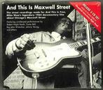 cd - Various - And This Is Maxwell Street, Zo goed als nieuw, Verzenden