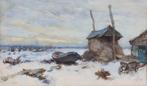 Willem Hendrik van der Nat (1864–1929) - Winters landschap