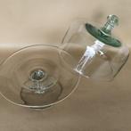 Taartschaal - Taartplateau op voet met stolp - Glas