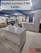 Complete  Keuken compleet met apparatuur DIRECT BESCHIKBAAR, Verzenden, Zo goed als nieuw, Met kookeiland