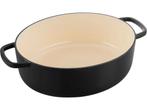 Ballarini Bellamonte braadpan ovaal 29cm - 4,5L Zwart, Huis en Inrichting, Woonaccessoires | Overige, Verzenden, Zo goed als nieuw