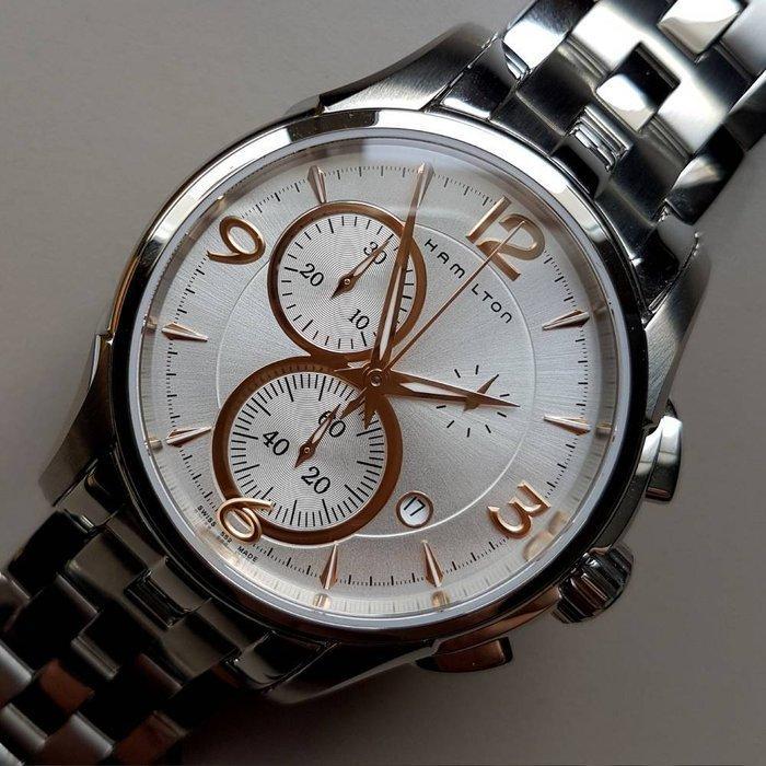 Hamilton - Jazzmaster Chrono Quartz - H32612155 - Heren -, Sieraden, Tassen en Uiterlijk, Horloges | Heren