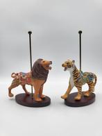 Franklin Mint – The Carousel Art – Ensemble de 2 animaux de