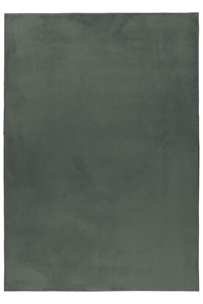 Zacht Hoogpolig Vloerkleed | Pouffy | Groen | 140x200 cm, Huis en Inrichting, Stoffering | Tapijten en Kleden, Verzenden