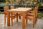 Nelson 200 x 100 | Teakhouten Tuintafel, Huis en Inrichting, Verzenden, Nieuw, Tot twee personen