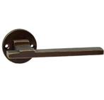 Deurklink Jolie Ville op rond rozet antiek brons, Doe-het-zelf en Verbouw, Hang- en Sluitwerk, Verzenden, Nieuw