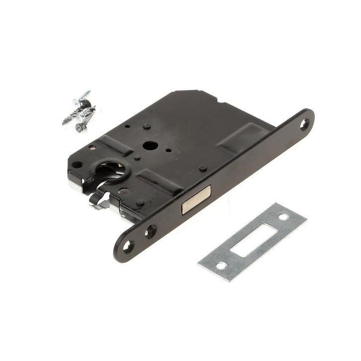 INTERSTEEL WONINGBOUW CILINDER KASTSLOT 55 MM ZWART, Doe-het-zelf en Verbouw, Hang- en Sluitwerk, Verzenden