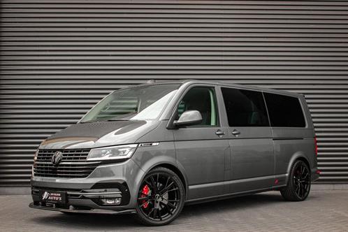Volkswagen Transporter 2.0 TDI L2H1 30 DC BULLI 199PK DUBBEL, Auto's, Bestelauto's, Dealer onderhouden, Lease, Zwart, Automaat