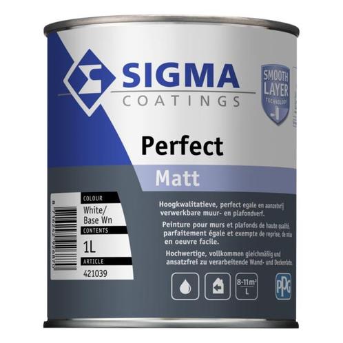 Perfect Matt 1 liter, Doe-het-zelf en Verbouw, Verf, Beits en Lak, Nieuw, Ophalen of Verzenden