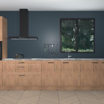 Astoria Eiken keuken Quito 94968 beschikbaar voor biedingen