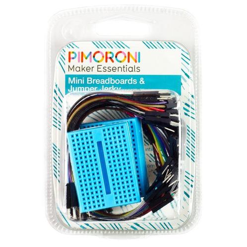Maker Essentials - Mini Breadboards &amp; Jumper Jerky, Hobby en Vrije tijd, Elektronica-componenten, Verzenden