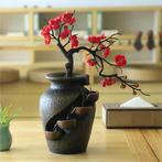Sier Waterval Zen Garden - Plant Vaas Feng Shui Fontein, Tuin en Terras, Verzenden, Nieuw