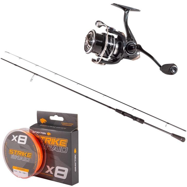 Grayton Chase Jig Finesse Set 2.10m (5-21g), Watersport en Boten, Hengelsport | Algemeen, Nieuw, Verzenden