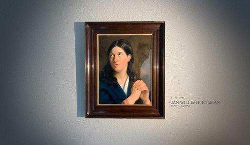 Jan Willem Pieneman (1779-1853) - Praying woman, Antiek en Kunst, Kunst | Schilderijen | Klassiek