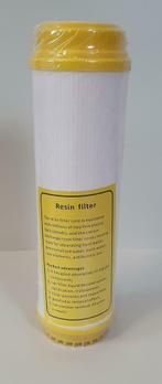 Resin Filter 10 inch, water filter, sedimentfilter, Nieuw, Ophalen of Verzenden, Vijverfilter