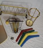 Kapstok - Aluminium - Wandspiegel,, Antiek en Kunst