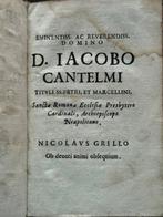 D. Nicolai Grillo - PRÆCEPTA DE CONSCRIBENDIS EPISTOLIS -, Antiek en Kunst