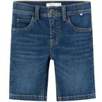 Korte spijkerbroek SLIM FIT Silas (dark blue denim), Kinderen en Baby's, Kinderkleding | Maat 152, Nieuw, Jongen, Name It, Broek