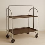 Serveerwagen - Bakeliet, Plastic, Metaal - Serveertrolley, Antiek en Kunst