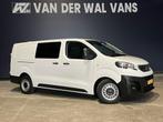 Peugeot Expert 2.0 BlueHDI 123pk L3H1 Dubbele cabine Euro6 A, Stof, Gebruikt, Wit, Dealer onderhouden