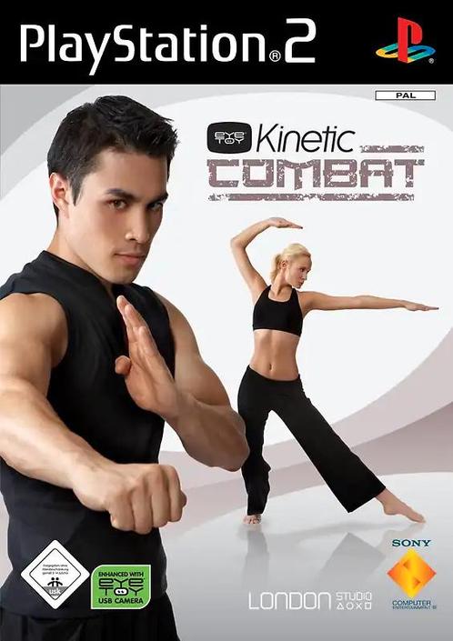 EyeToy Kinetic-Combat Duits (PlayStation 2) Gebruikt, Spelcomputers en Games, Games | Sony PlayStation 2, Zo goed als nieuw, Ophalen of Verzenden