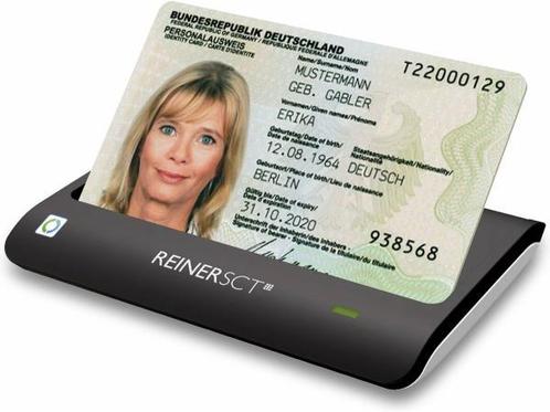 Veiling - Reiner SCT cyberJack RFID basis smart Kaartlezer U, Computers en Software, Geheugenkaartlezers