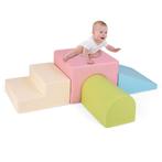 LIVSK 4-delige Zachte Klim- en Kruipset - Tunnel, Glijbaan,, Verzenden, Nieuw