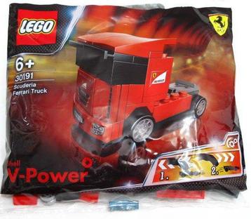 LEGO Shell VPower Racers Scuderia Ferrari Truck (Polybag) – beschikbaar voor biedingen