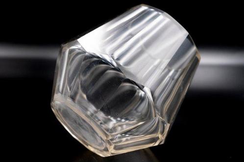 Meyrs Neffe- Josef Hoffmann Crystal Glass Vase Czechia -, Antiek en Kunst, Antiek | Glas en Kristal